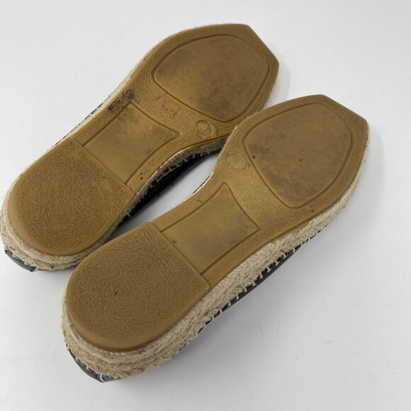 everlane espadrille leather low wedge slip on flats (worn once) - Picture 7 of 7